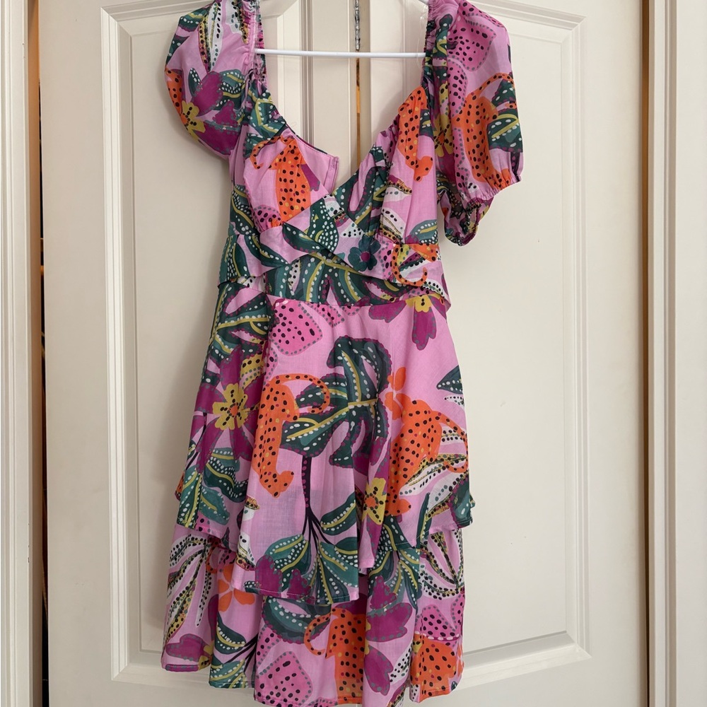 Floral Pink Dress